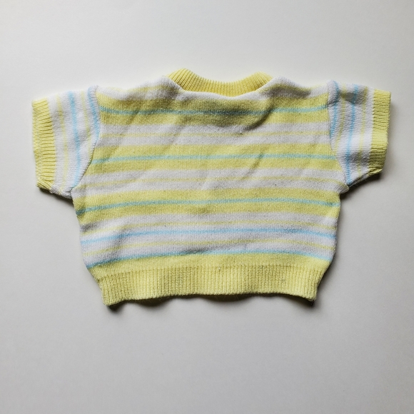 Giltknits Striped Baby Sweater 0-6mo - Picture 6 of 6
